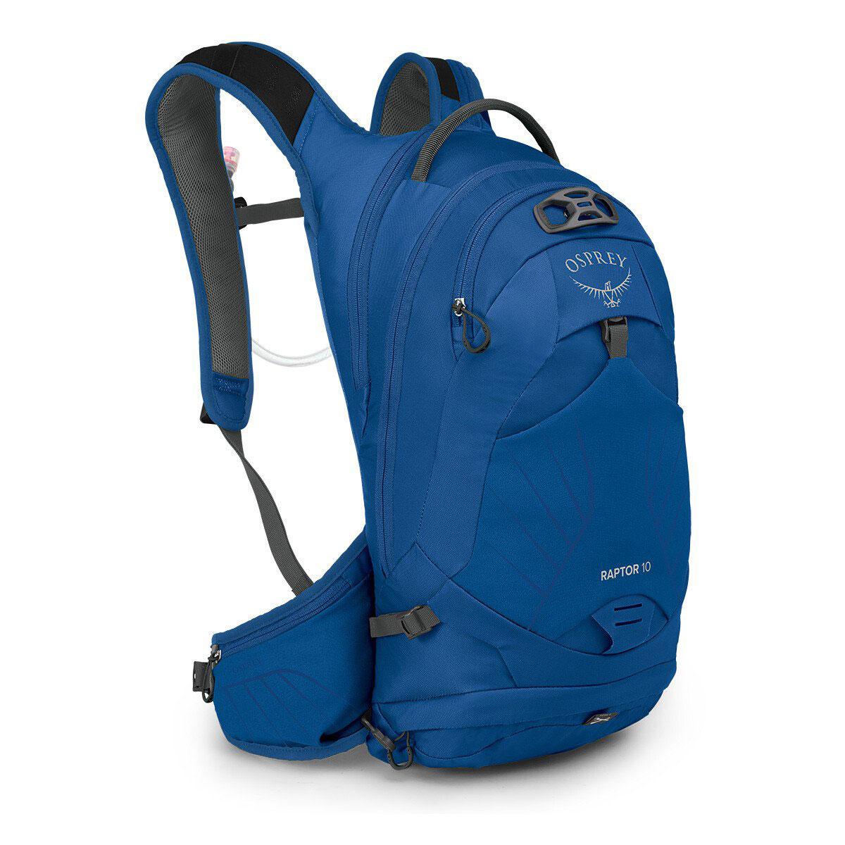 Osprey Raptor 10 Backpack with Reservoir Men's in Postal Blue